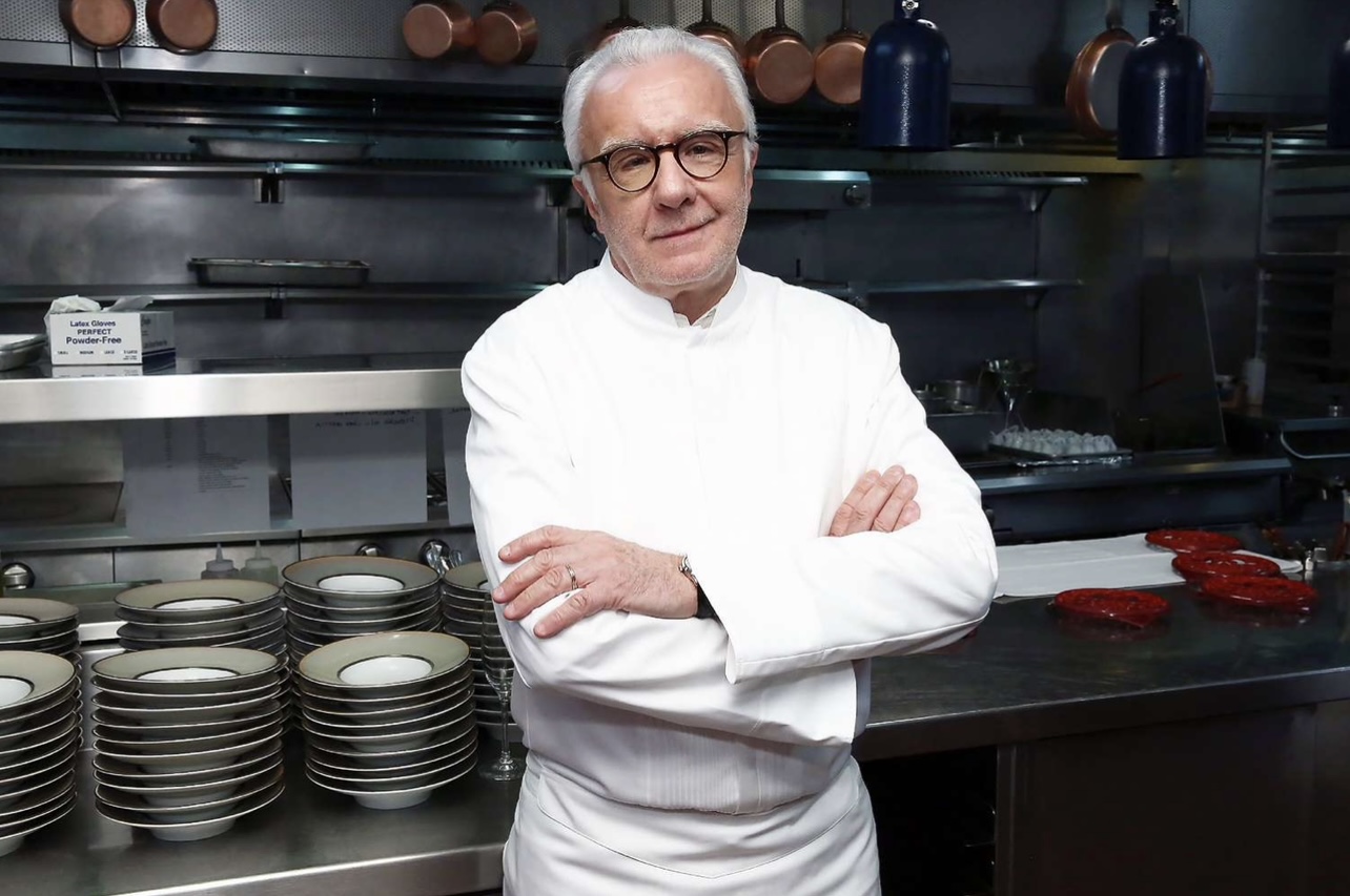 Professional chef in kitchen